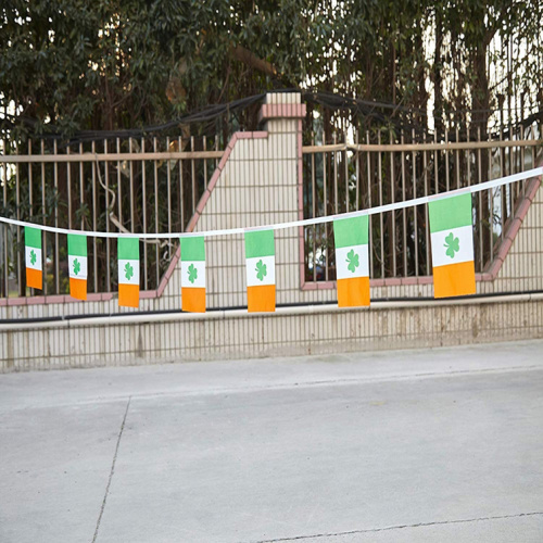 Außendekoration alle Länder Irland String Bunting Flagge
