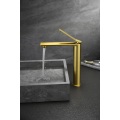 Luxury Brass Grifo Brushed Gold Bathroom Sink Faucet Tall Water Mixer Basin Tap