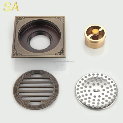 Retro Hotel Bathroom Floor Drain - Odor Proof and Bestselling