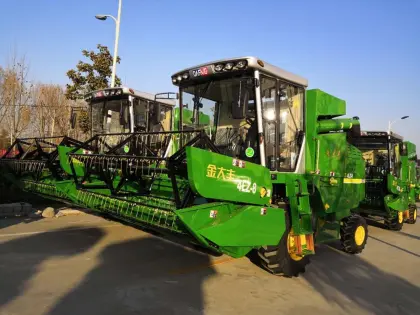 harvester wheat grain  cutter wheat reaper