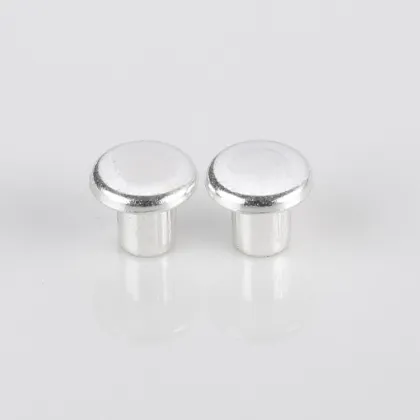 Custom Electrical Silver Contact Rivet Points: Contacts and Materials