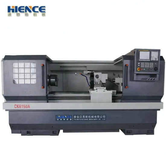 High speed metal cut cnc lathe machine CK6150A
