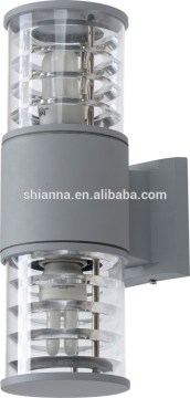 outdoor wall light fixtures & circular column flood lighting 7817