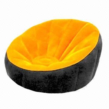 Flocked Sofa for Household Leisure, Children's Seat and Promotional Purposes