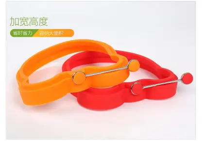 Non-stick Heat-resistance Silicone Egg Former Bear Ring