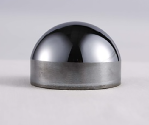 Silicon single crystal spherical lens