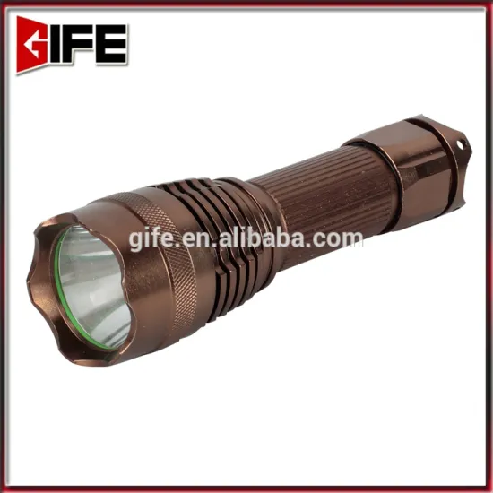 GF-6014-1 Magnetic military grade rechargeable LED tactical flashlights
