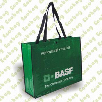 Promotional Gift Bag with Nylon Webbing Handle, 100% PET, Measures 35 x 44 x 10cm