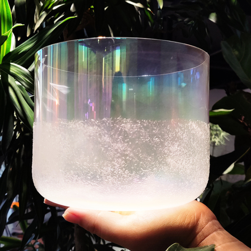 Q&#39;re Selenite Alchemy Crystal Singing Bowl