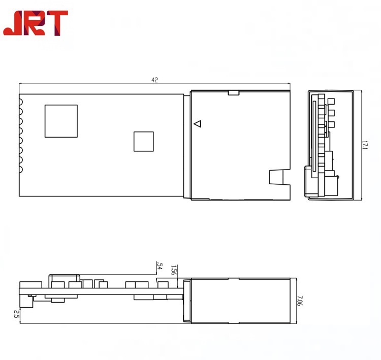 10m FPC Laser Distance Measure Sensors Diagram