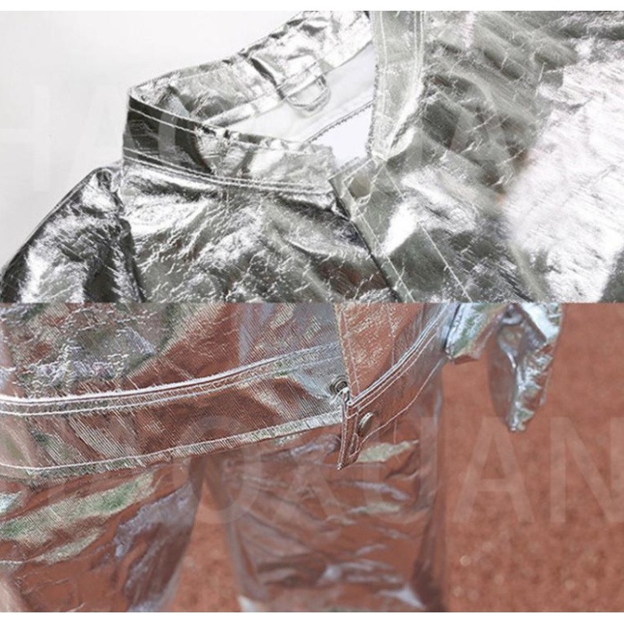 غطاء نسيج رقائق الألومنيوم مقاوم للحريق