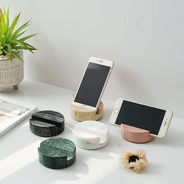 Supporto per cellulare in marmo solido