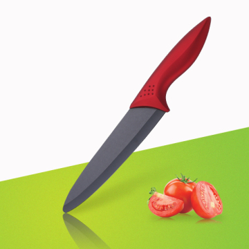 8 Zoll Red Rose Griff Keramik Kochmesser