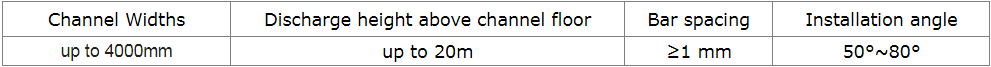 multi-rake bar screen