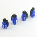 Magic color aluminum alloy dust cap grenade cover