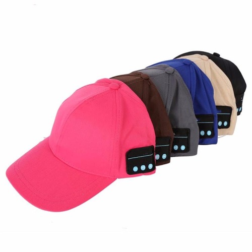 Headphone Musik Topi Bisbol Olahraga Bluetooth Nirkabel