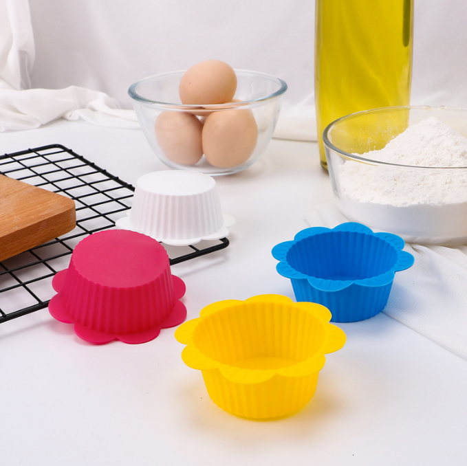 Reusable Silicone Baking Cups Muffin Liners