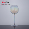 Home Rainbow tall glass crystal glass wine cup