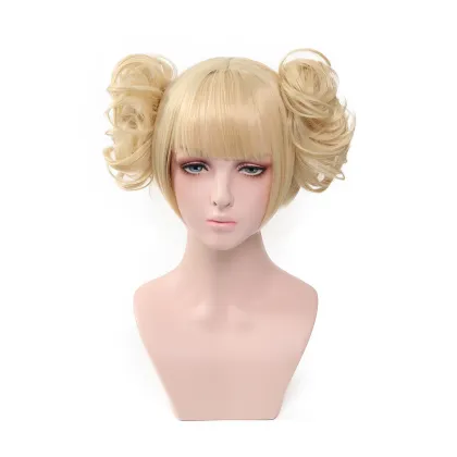 Himiko Toga Cosplay Wig - Gold Color Anime My Hero Academia Series for Girls