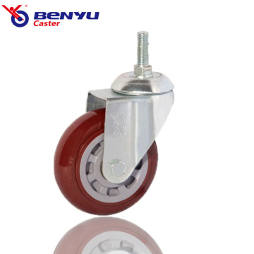 Medium-Duty PU Swivel Caster Wheel for Cart