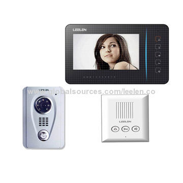 Villa Video Intercom System with Economic Purpose of Having Extra Indoor Phone