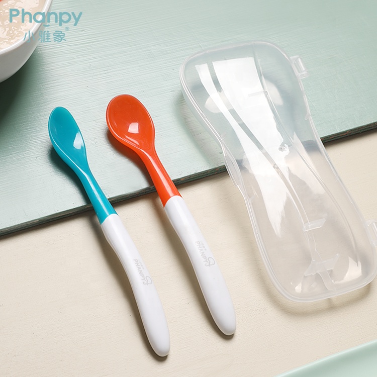 Baby Temperature Sensor Spoon Baby Training Spoon