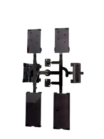 Black Plastic Runner-Connected Injection Mold Design