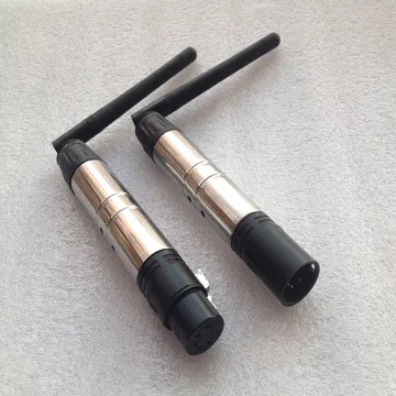 2.4G Wireless 3-Pin XLR DMX512 Transmitter and Receiver - DJ Equipment