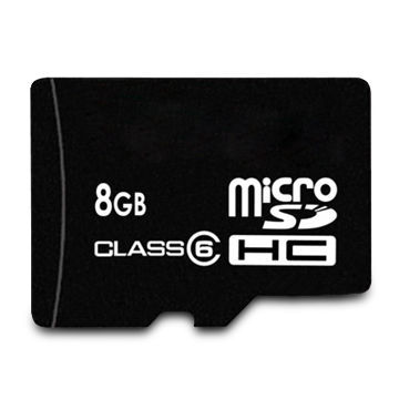 Micro SD/TF Card with Adapters, 128/256/512MB/1/2/4/8/16/32GB Capacity, High Transfer Speed