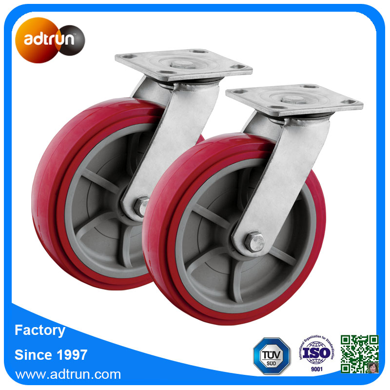 08f15ug0 Heavy Duty Swivel 8 Inch Casters