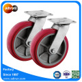 Polyuretan Swivel Casters 200 kg lastkapacitet