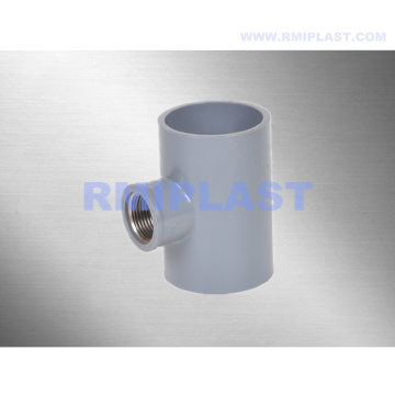 PVC Copper Threaded Tee BSPT