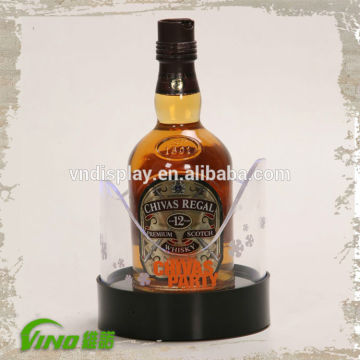 2015 new design beverages glorified display stand bottle display
