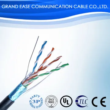 outdoor telephone cable shielded cat5e LAN cable