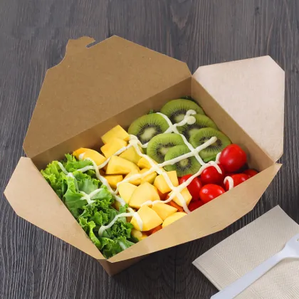 Custom Printed Recycled Paper Boxes for Fast Food: French Fries, Burgers, and Hamburger Packaging