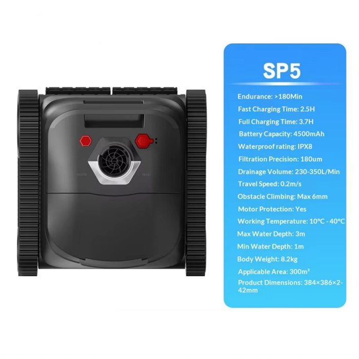 پاک کننده رباتیک استخر شارژی SP5