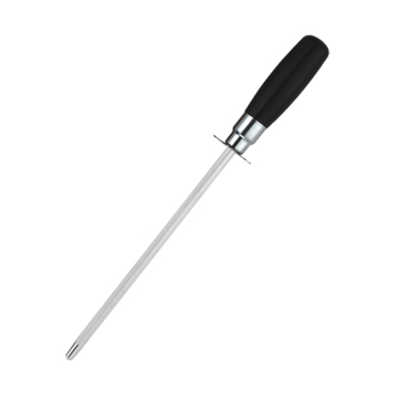 Commercial Stainless Steel Knife Sharpener with Forged Handle