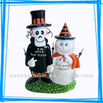 ceramic halloween decoration Halloween spirit wholesale craft supplies