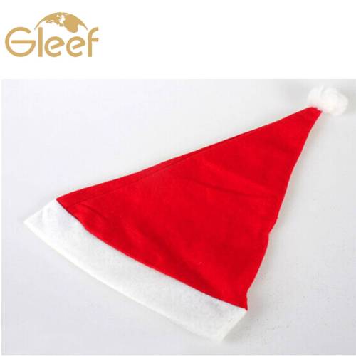 Christmas Felt Banner OEM super quality Red Color Christmas Hat Manufactory