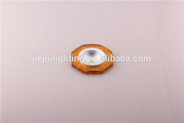 household resin flat crystal max 50w ceiling downlight MR16 SMD 2835