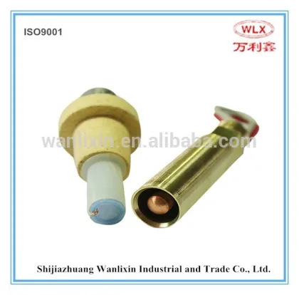 Accessories for immersion disposable thermocouple; Immersion thermocouple contact blocks; immersion thermocouple receptacles
