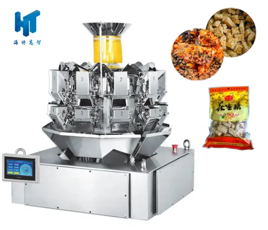 Gummy multihead weigher machine