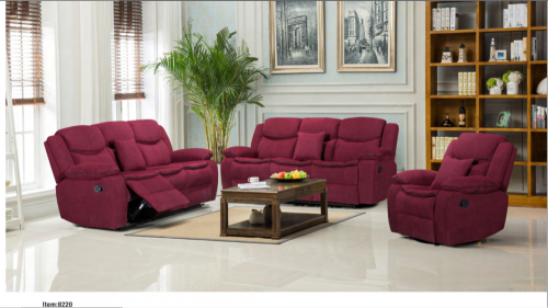 Moderna Röda Hemmöbler Recliner Sofa