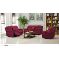 Muebles rojos modernos Sofá recliner reclinable