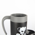 350ML Stainless Steel Office Mug with Handle Lid