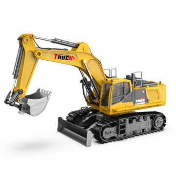 13-CH Excavator Alloy Spray Remote Control Kids Car Toy