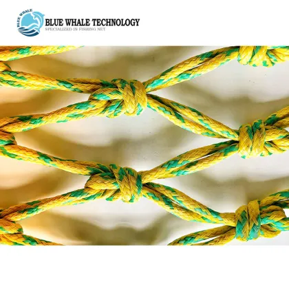 Customized big mesh size PE braided gill fishing trammel net