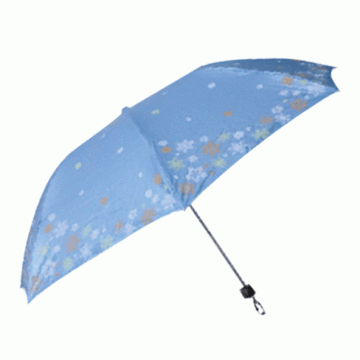 Full automatic blue printing umbrella with long handle