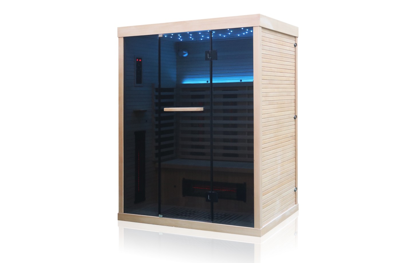 Canadian Hemlock 3 Person Far Infrared Sauna Room
