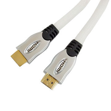 High-speed HDMI Cable with Gold/Nickel-plated Connector